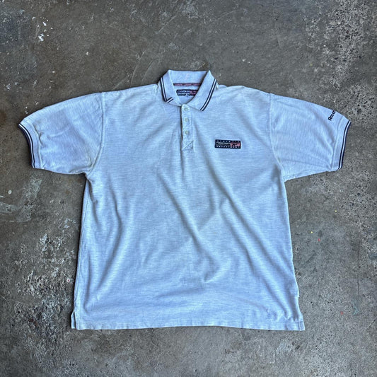 Grey Reebok Athletic Polo Shirt