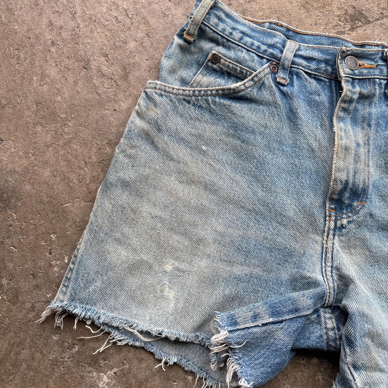 Blue denim dickies shorts