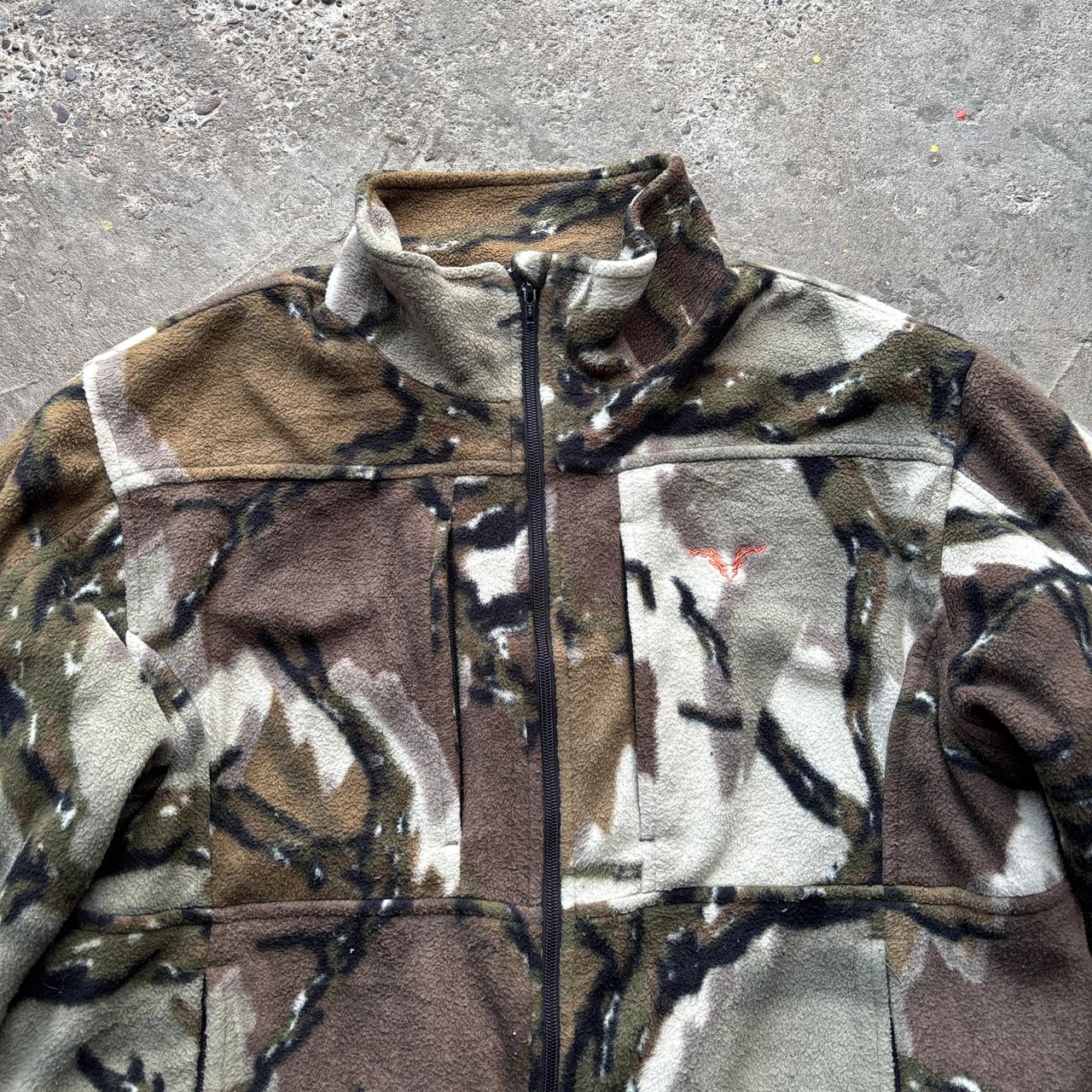 Camo Predator hunting fleece - L