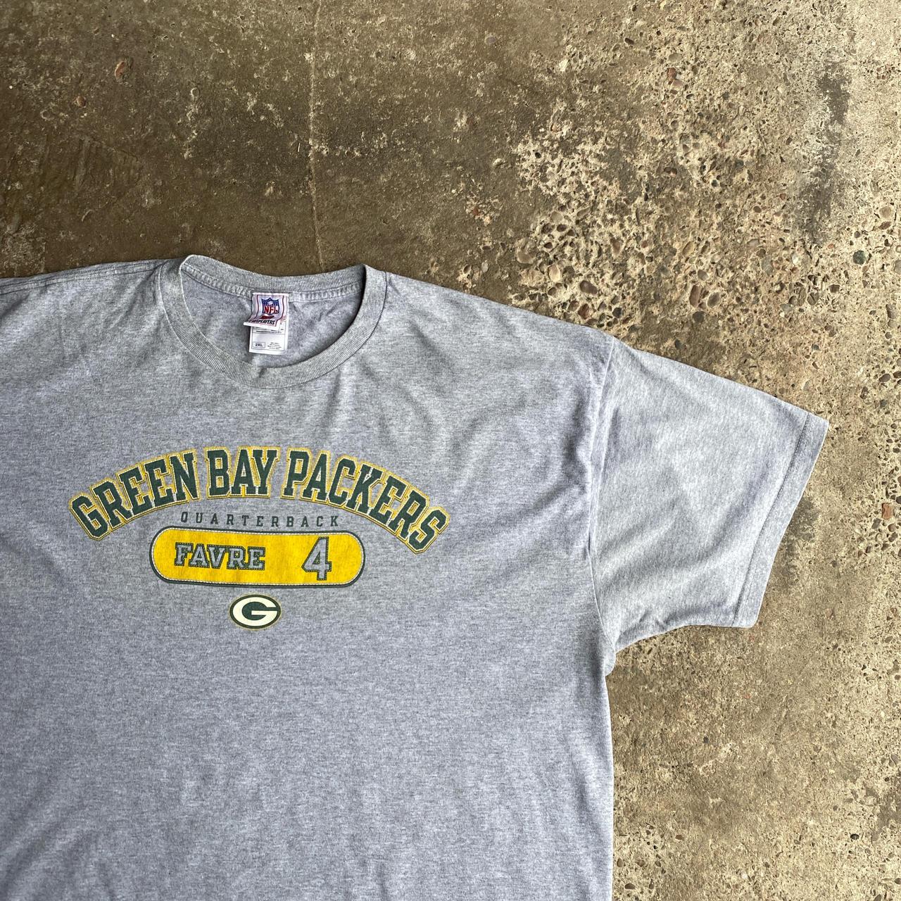 Grey Graphic Green Bay Packers NFL T-Shirt - 2XL