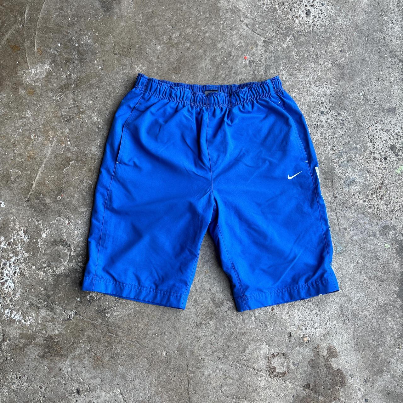 Blue Nike Sports Shorts