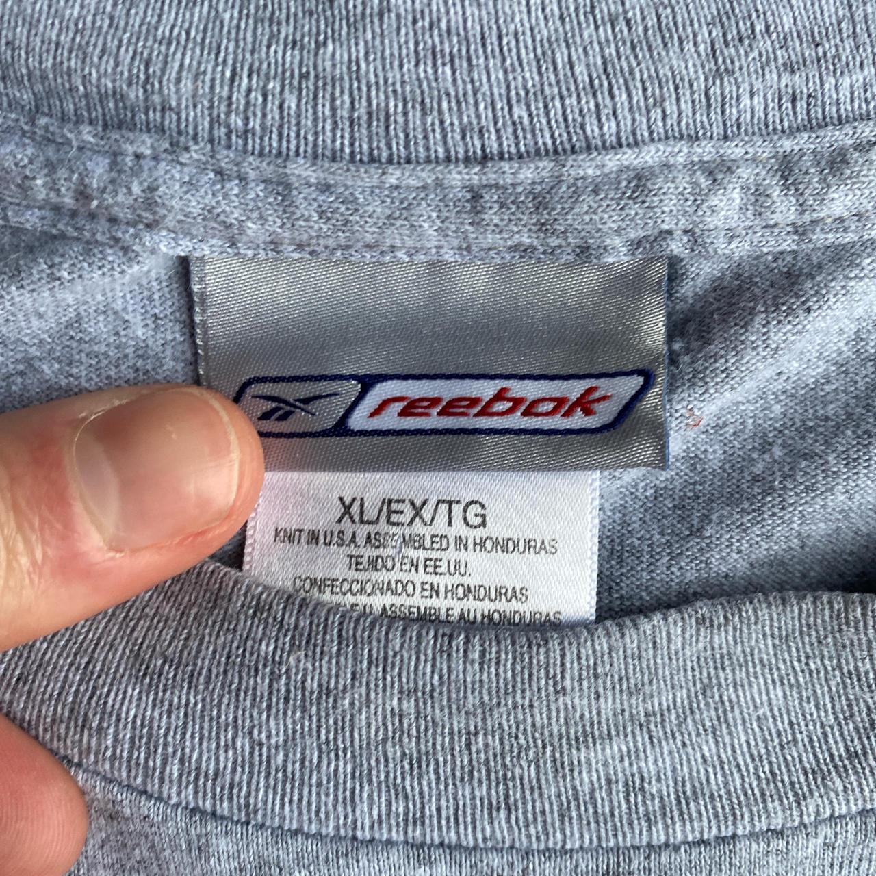 Grey Reebok Graphic USA T-Shirt - XL