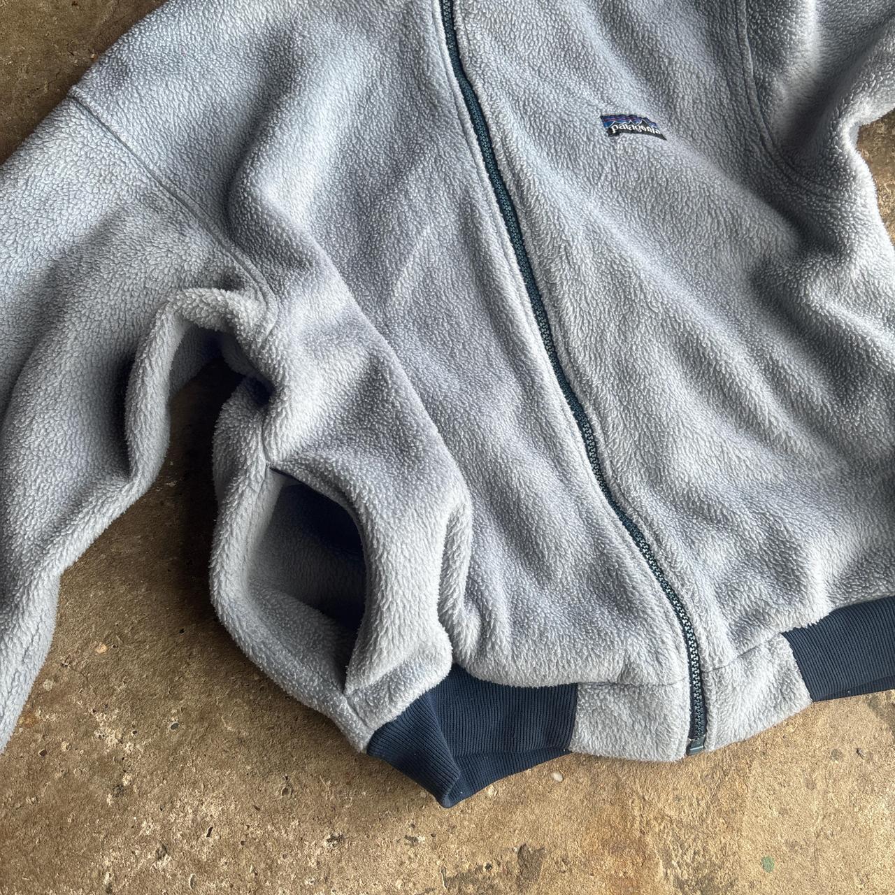 Light Blue Patagonia Full-Zip Fleece - M (Women’s)