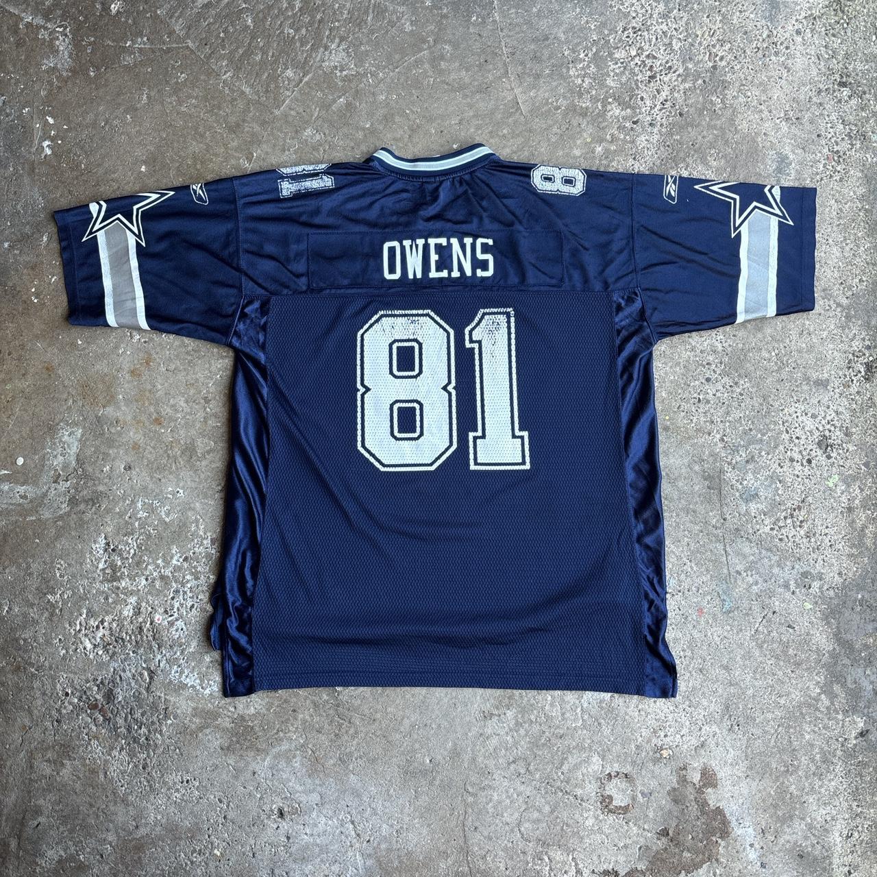 Dallas Cowboys “Owens” Navy NFL Jersey