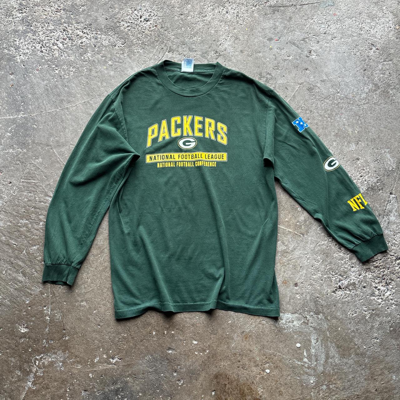 Green Green Bay Packers NFL long-sleeve top - L