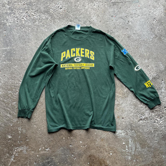 Green Green Bay Packers NFL long-sleeve top - L