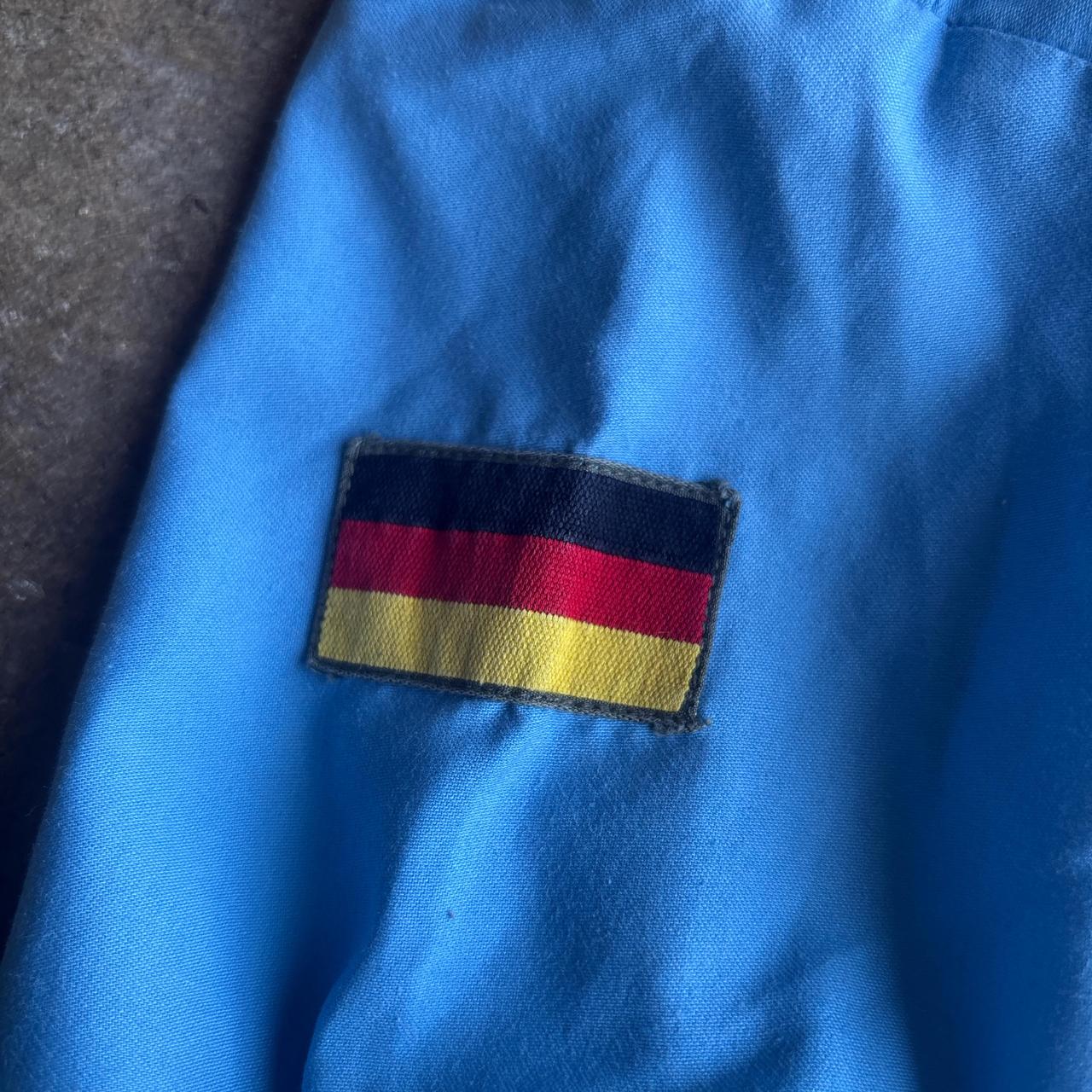 Blue Vintage German Army Shirt