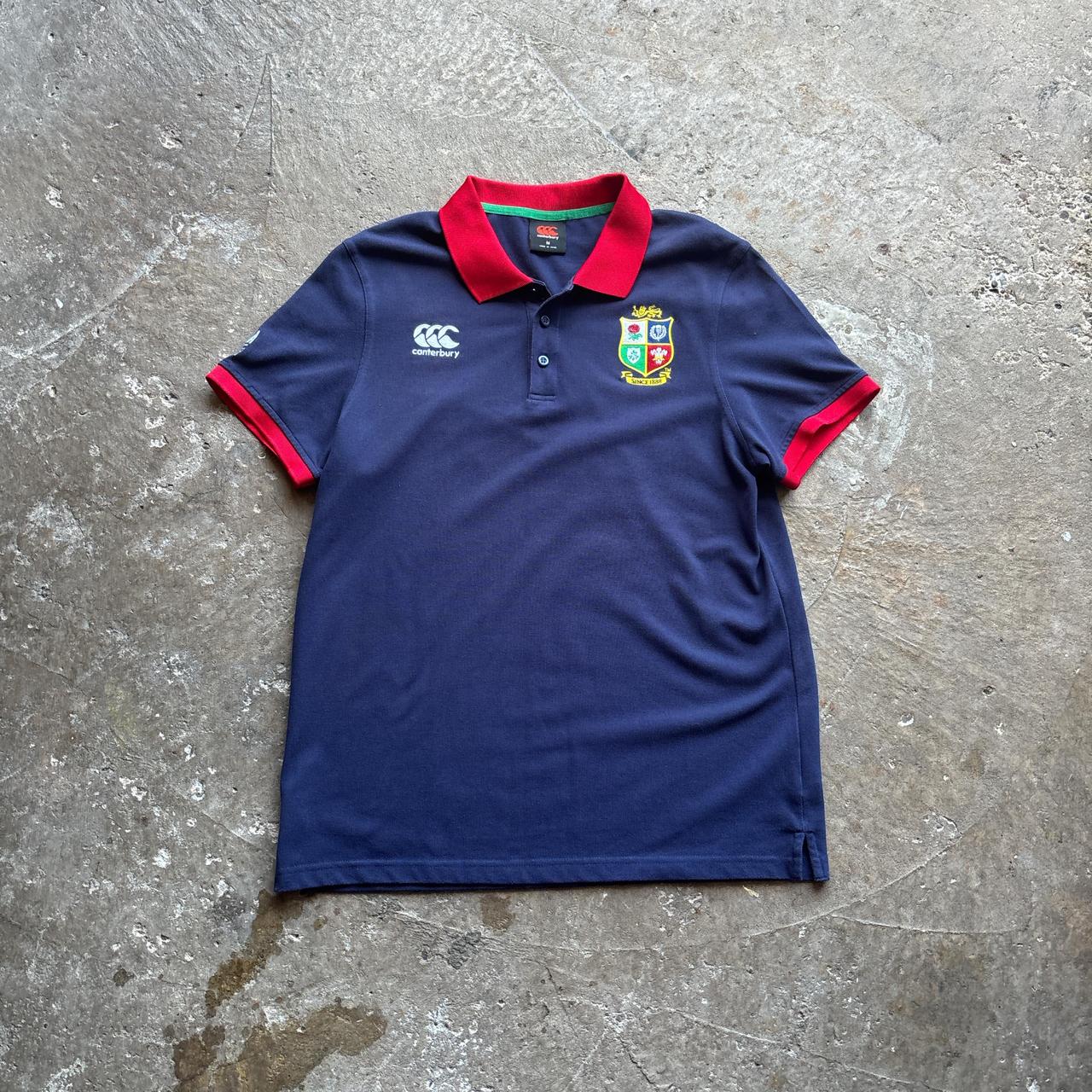 Navy Lions Rugby Tour Canterbury Polo Shirt