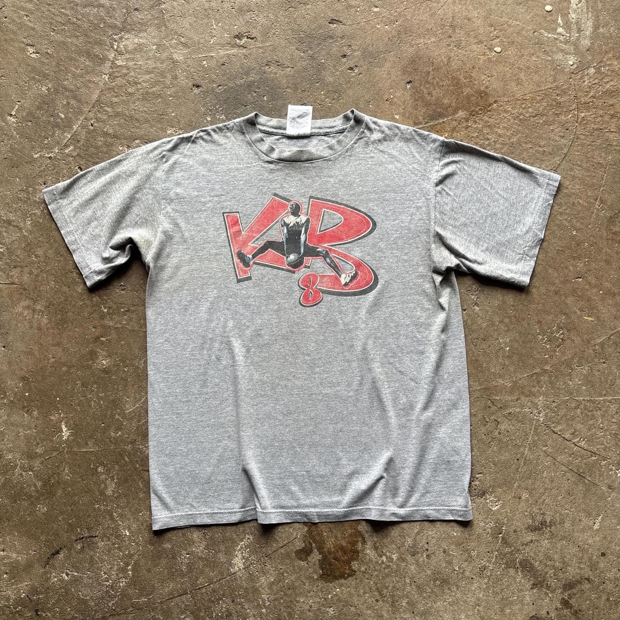 Vintage Grey Adidas Basketball graphic tee - L