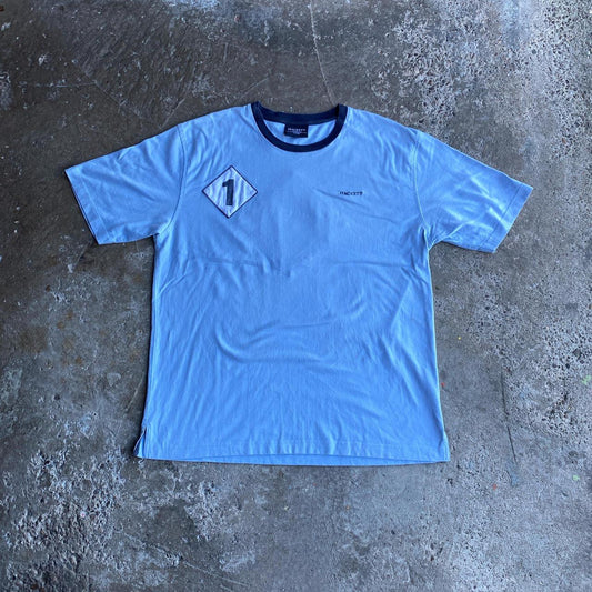Vintage Light Blue Hackett T-Shirt - XL