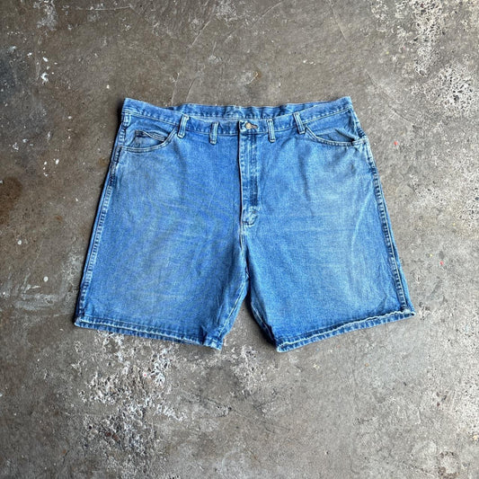 Blue Denim Wrangler Jean Shorts