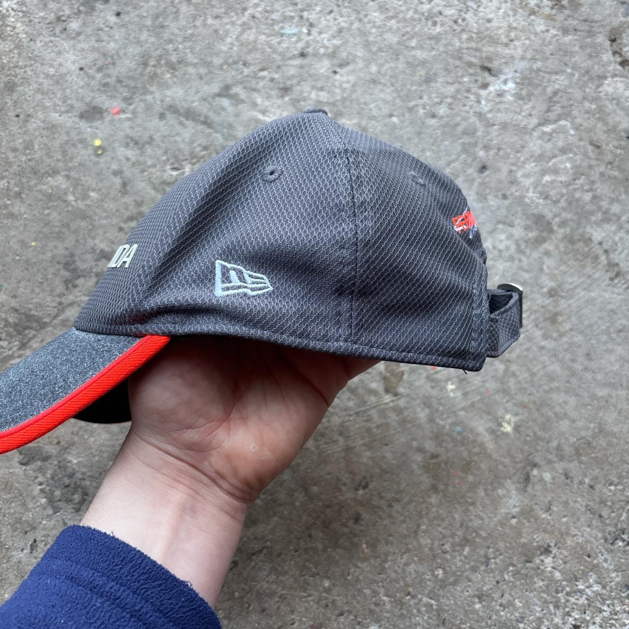 New Era Curved Brim 9FORTY Fernando Alonso McLaren Racing Formula 1 Grey Adjustable