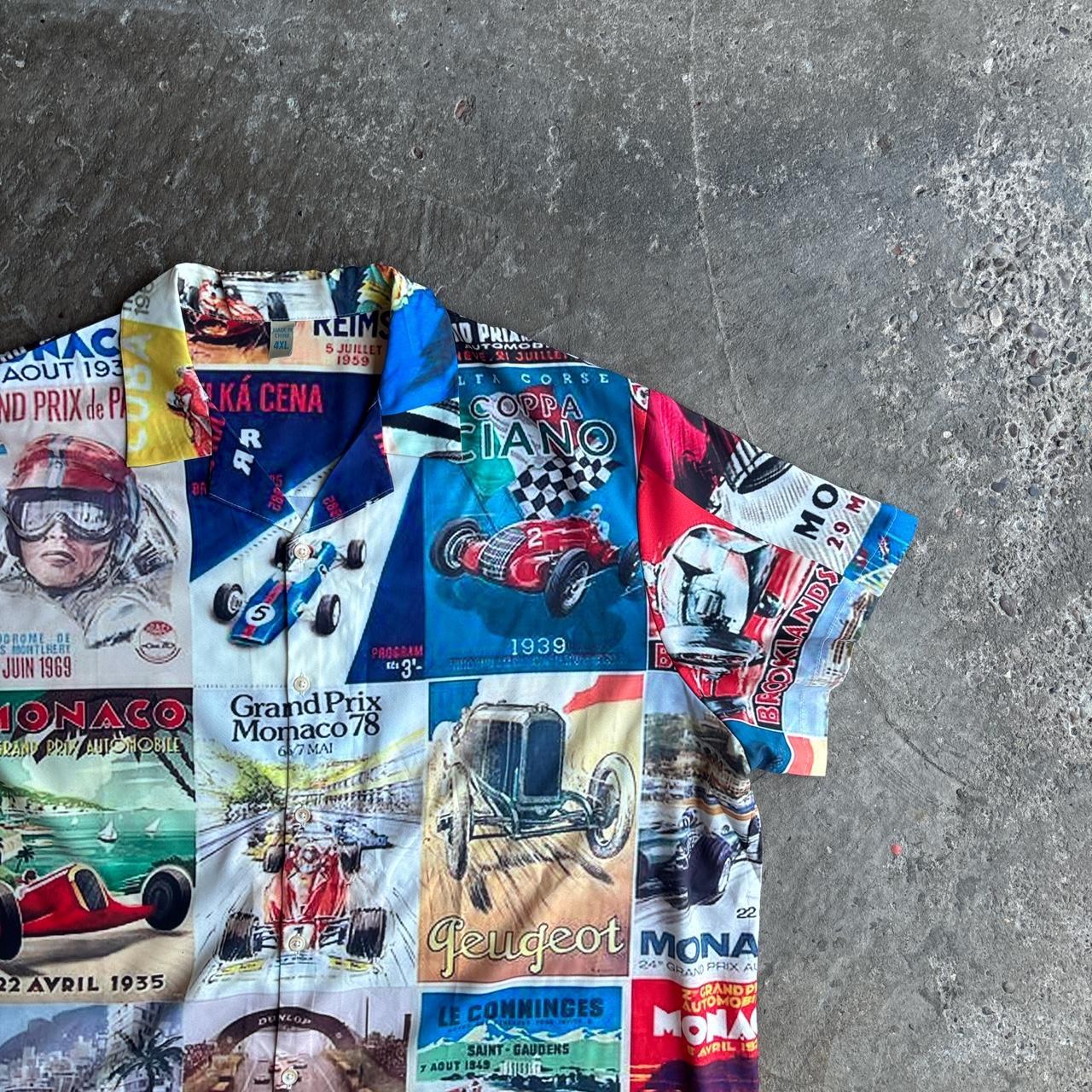 Vintage Formula 1 Graphic Short Sleeve Shirt