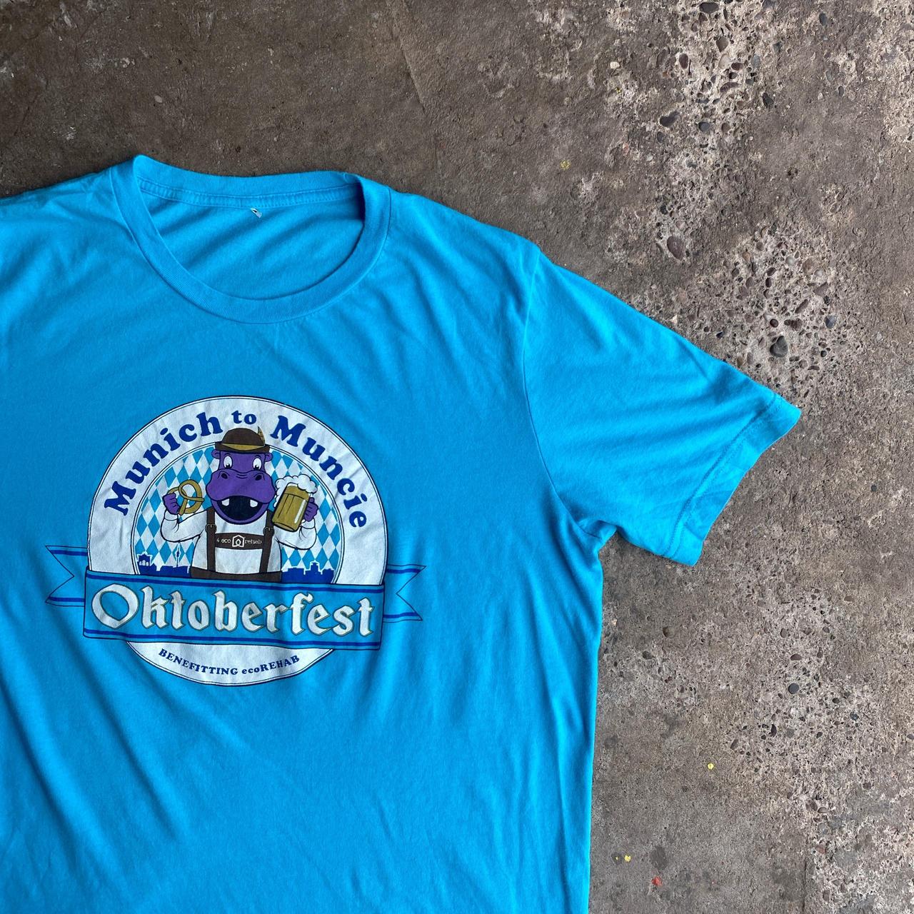 Blue Oktoberfest Munich T-Shirt - L