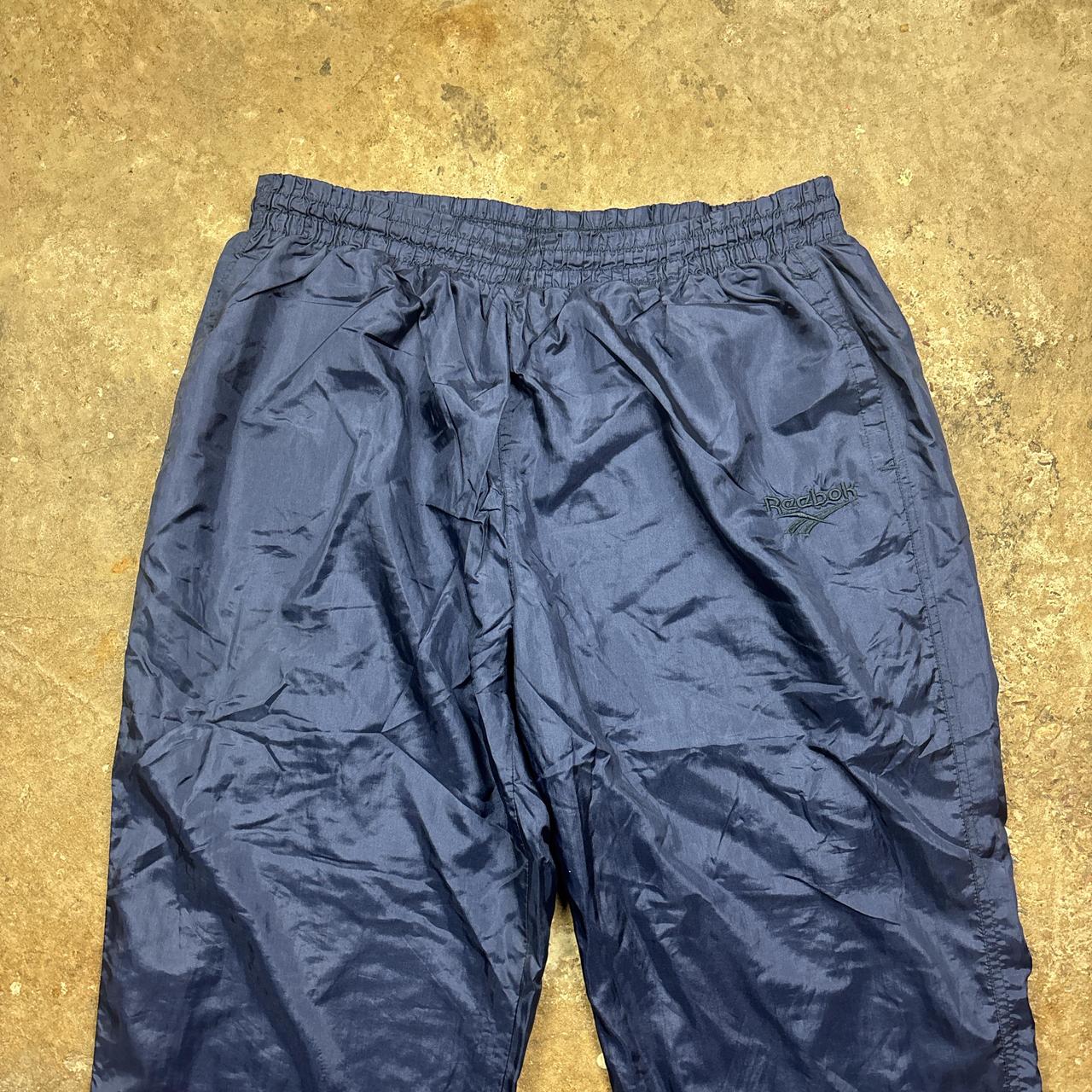 Vintage navy Reebok track pants
