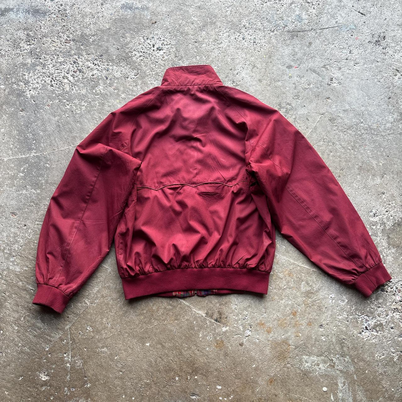 Vintage Burgundy Baracuta Harrington Jacket - L