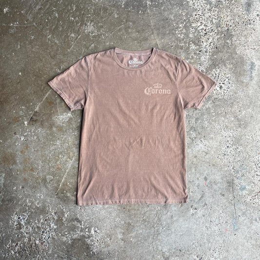 Brown Corona Extra Graphic T-Shirt - M