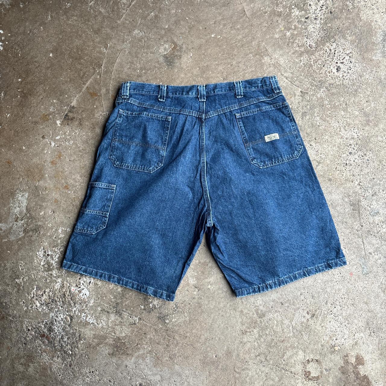 Blue Denim Wrangler Jean Carpenter Shorts