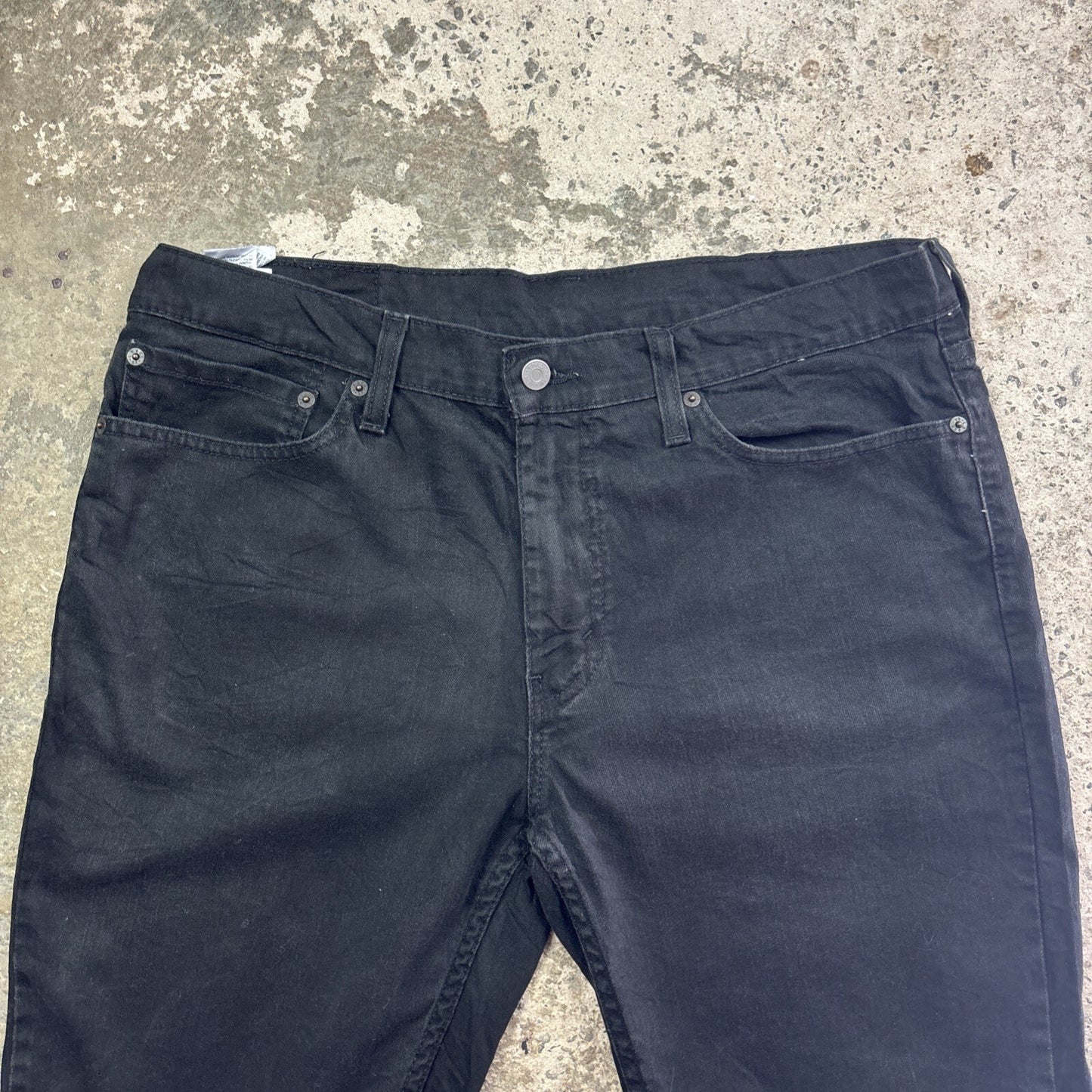Black Levi’s 511 Cut Off Denim Jean Shorts | W36"