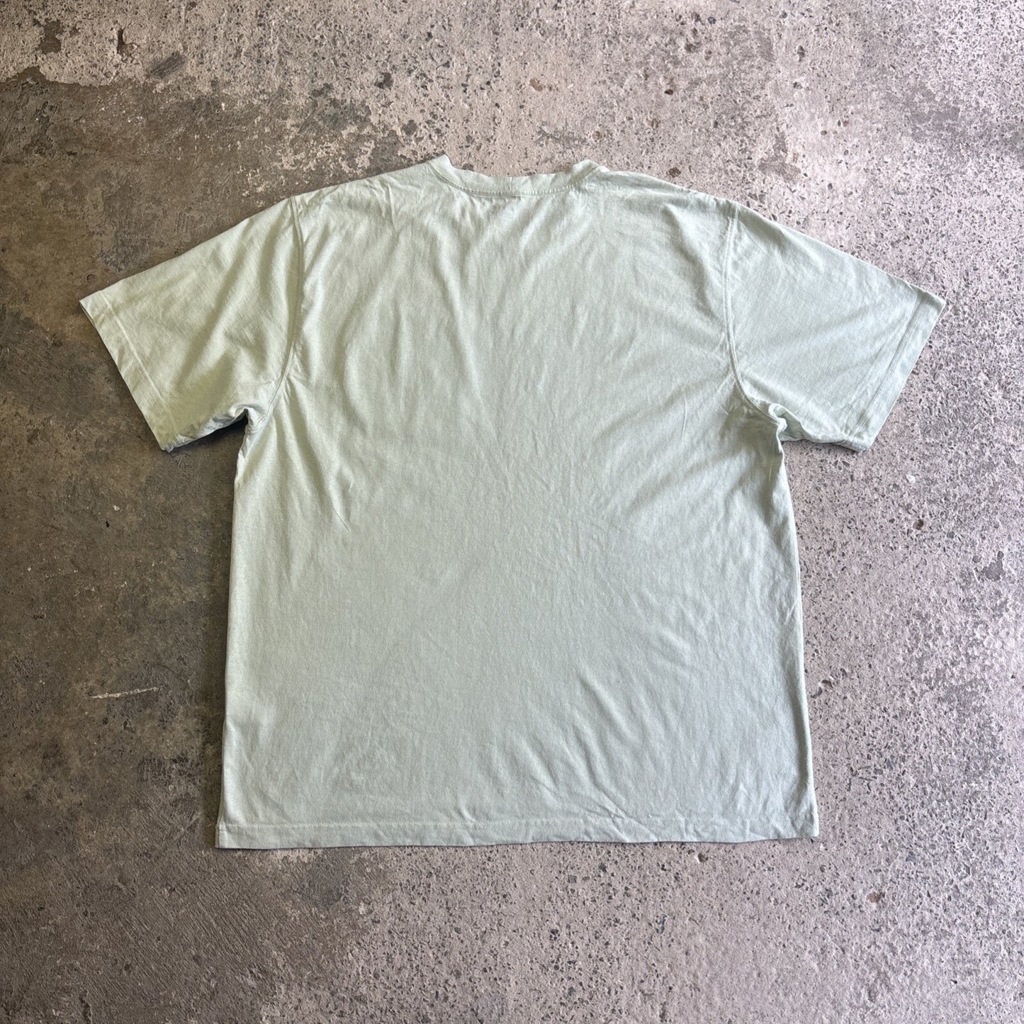Light Green Carhartt Chest Pocket T-Shirt W/ Embroidered Logo | Size: XL