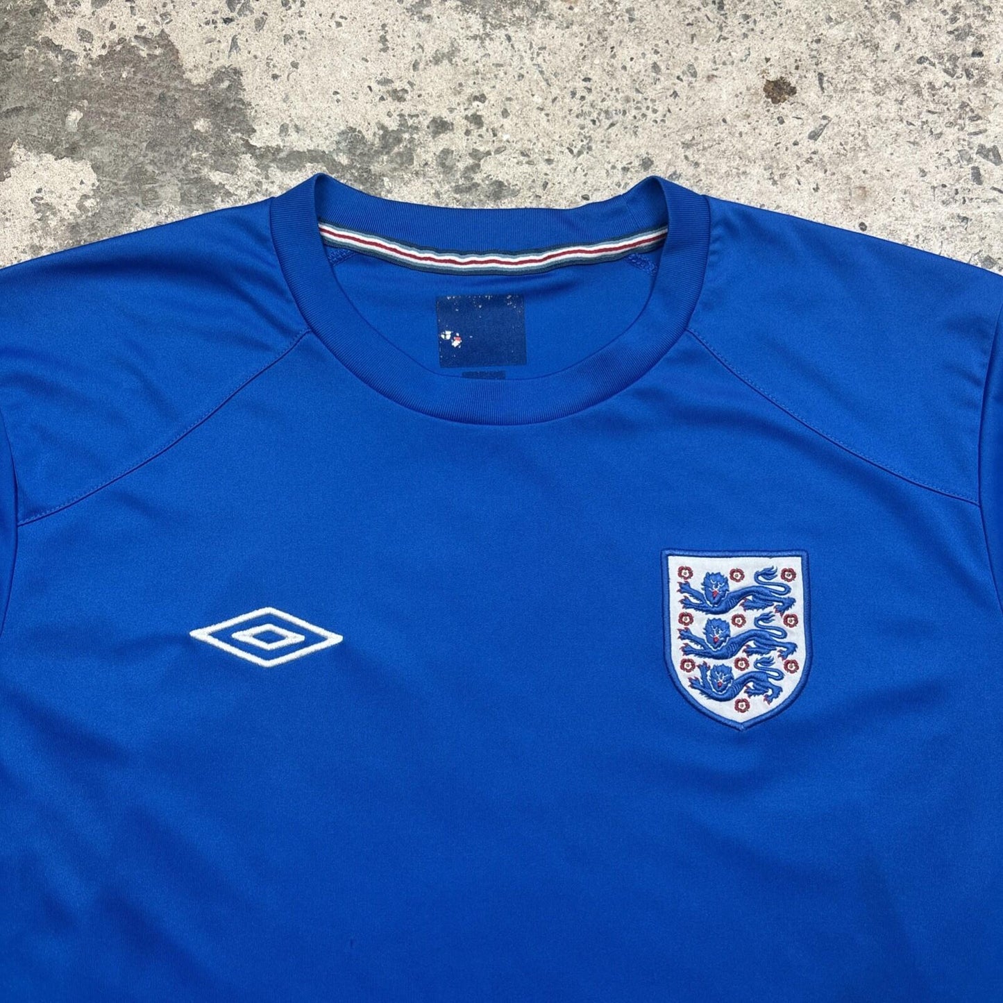 Blue England 2010/11 Football Training Shirt | Size XL