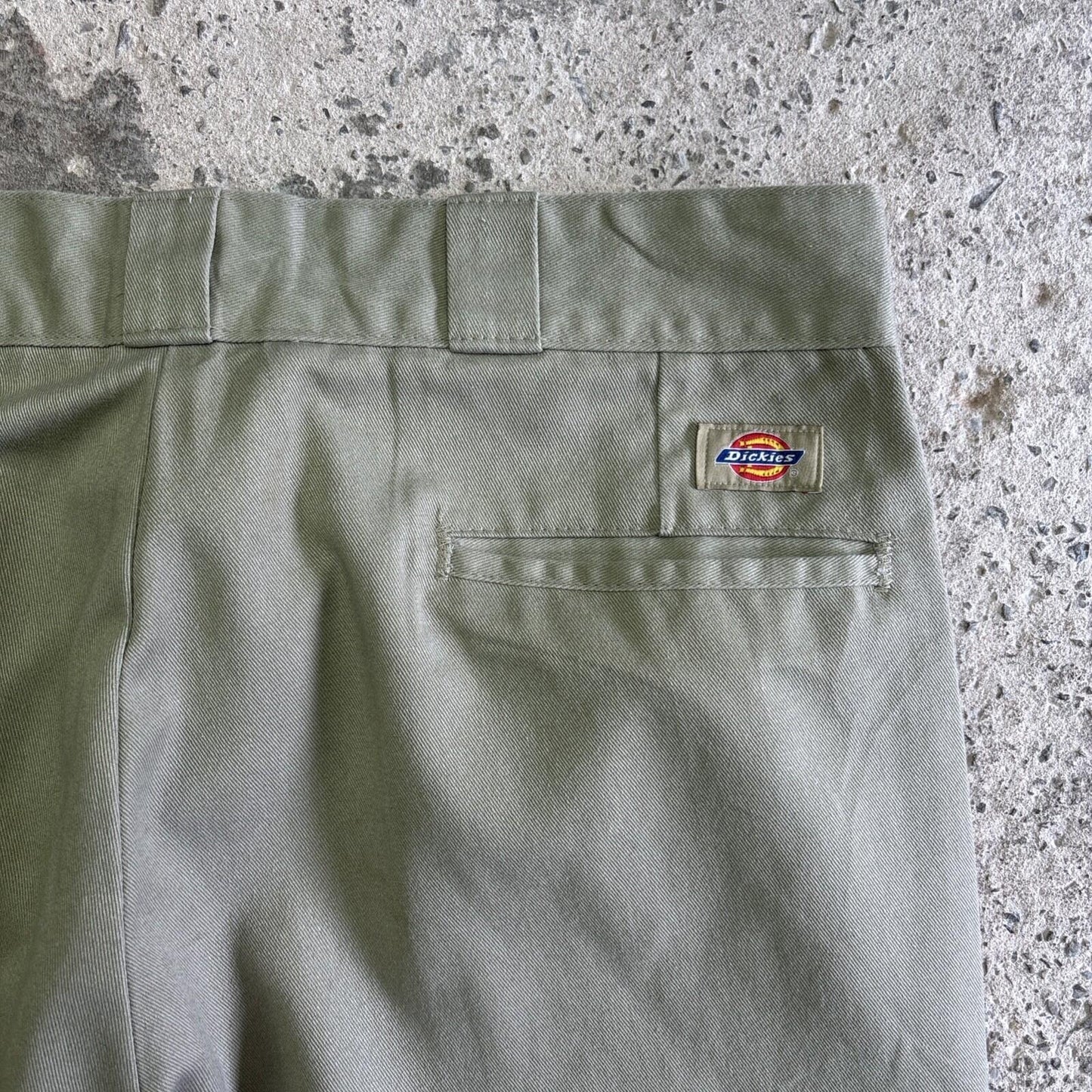 Cream Dickies 874 Original Fit Straight Pants | W36"