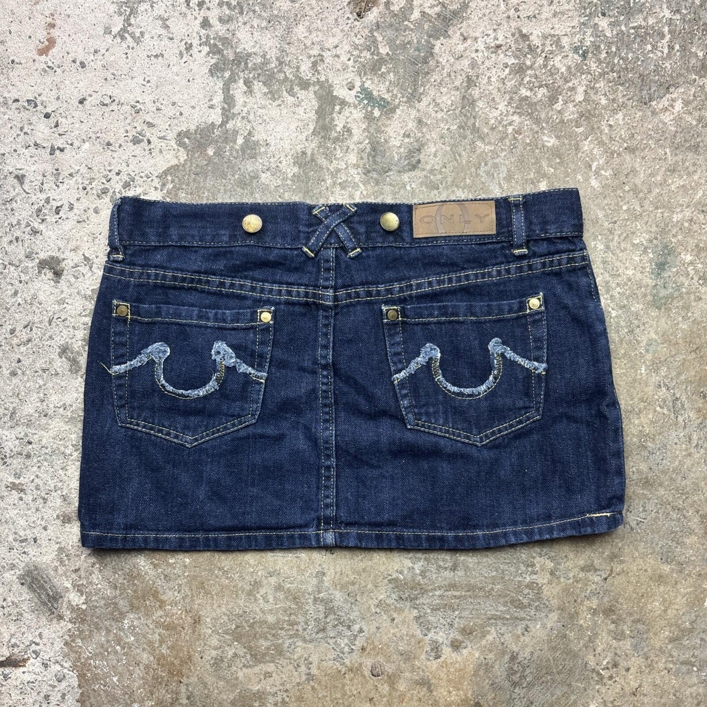 Y2K Only Denim Short Skirt | W28