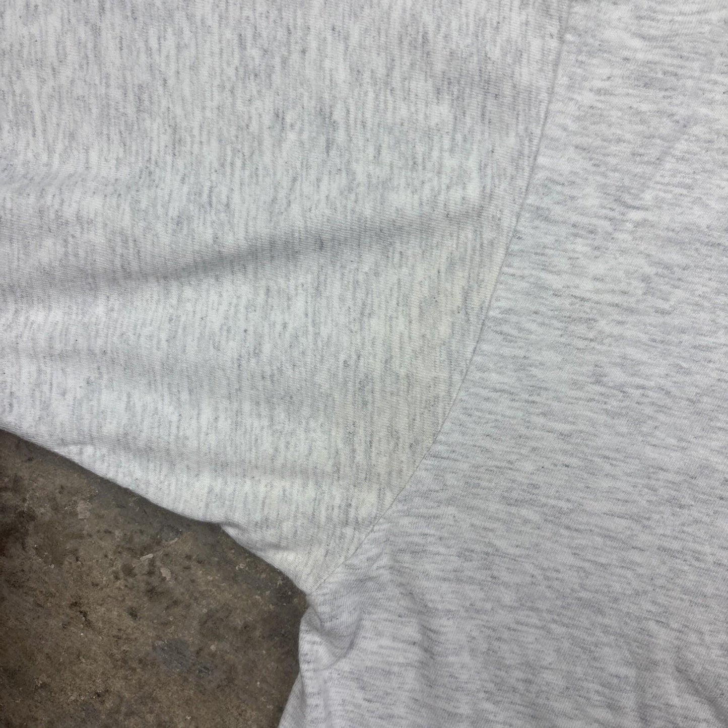 Grey Made In USA Single Stitch Tee With Diving Graphic | L