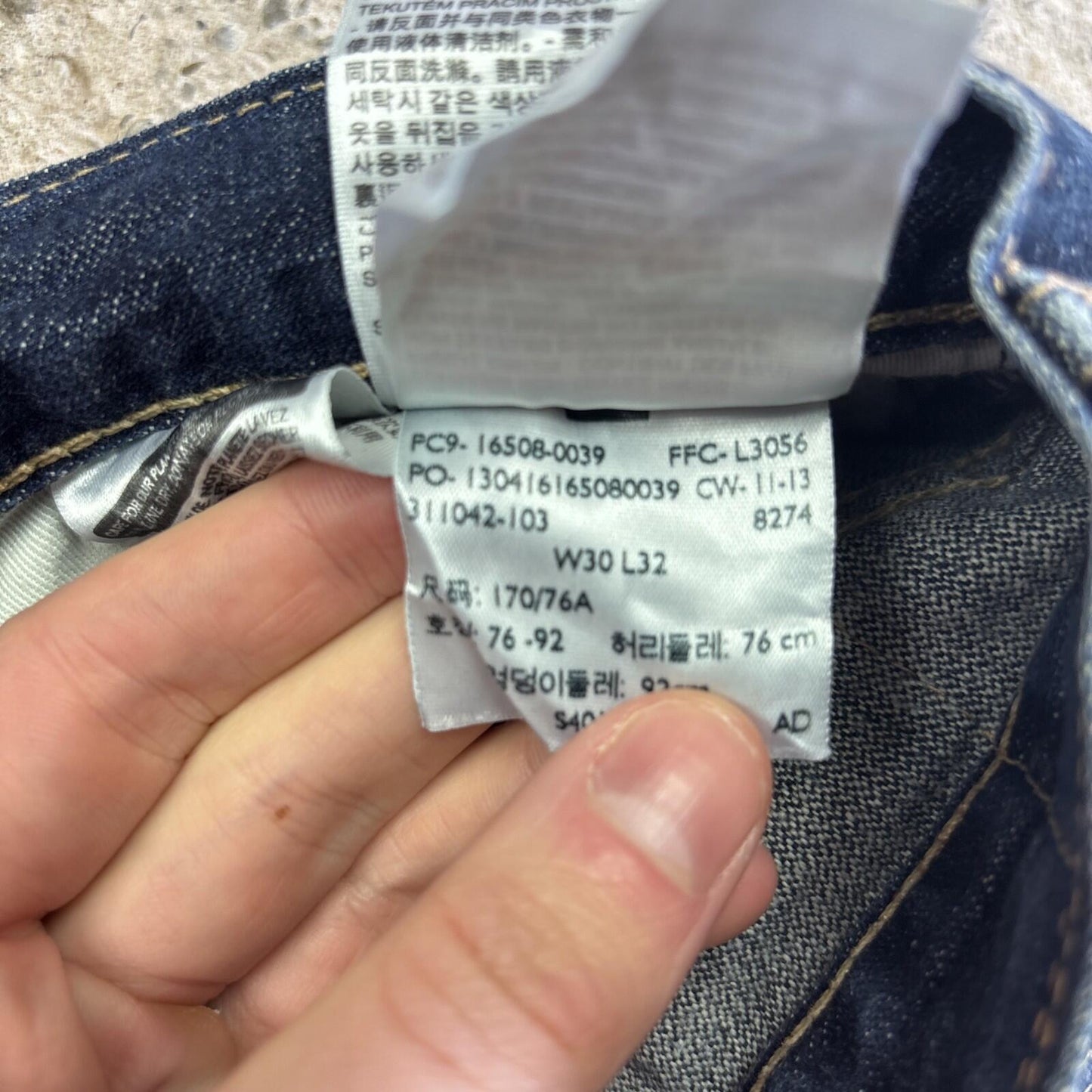 Blue Levi’s 508 Cut Off Jean Shorts | W30"