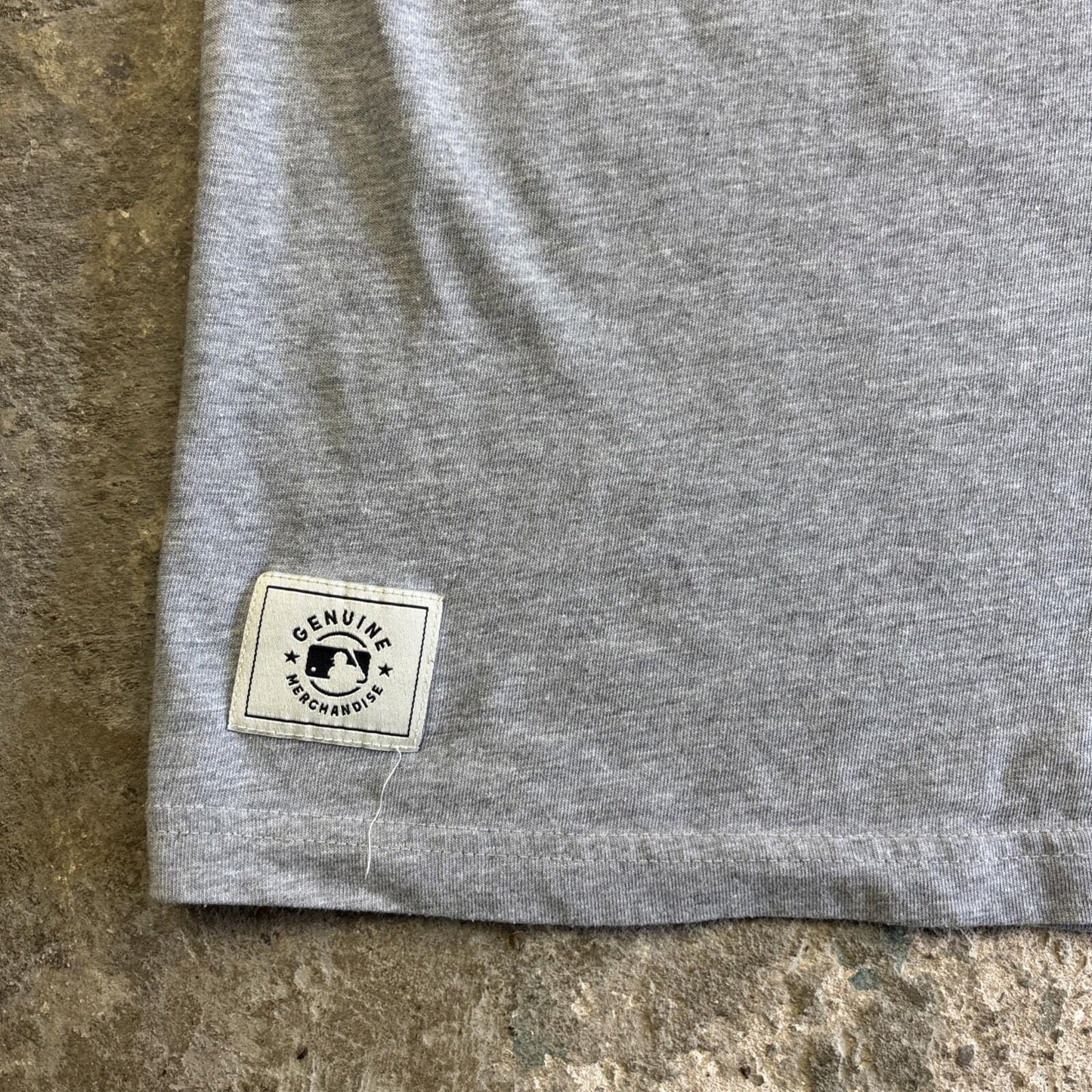 Grey New York Yankees Graphic New Era T-shirt Men's