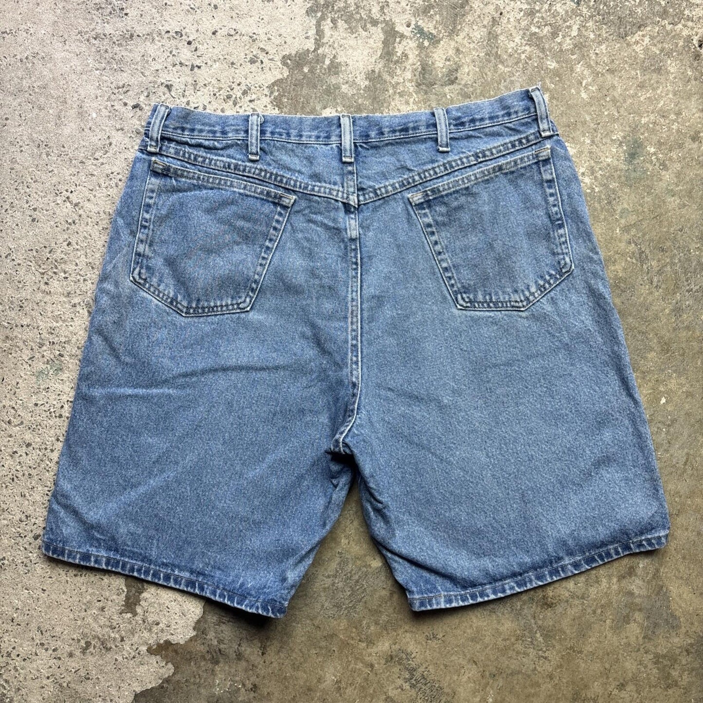 Blue Denim Wrangler Men’s Shorts | W38