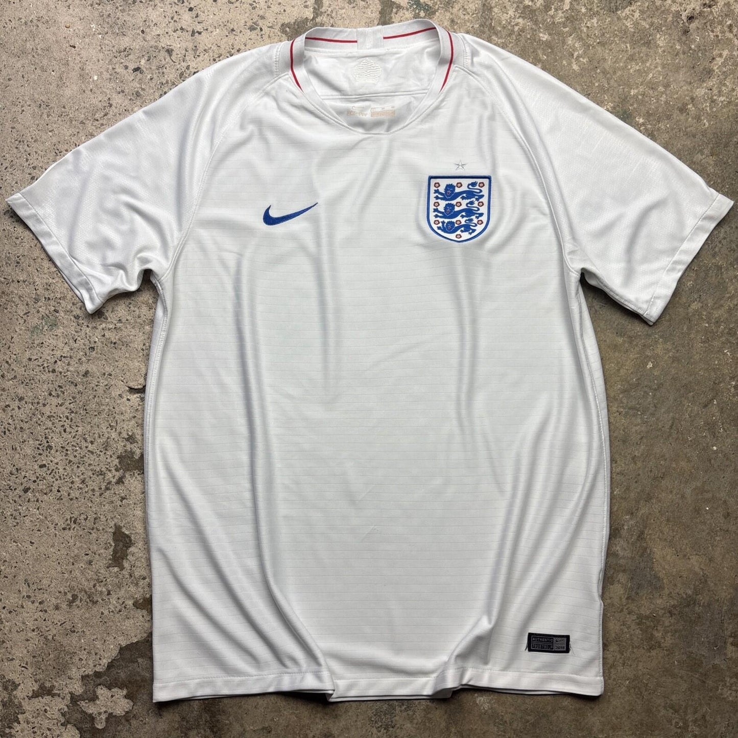 2018-19 White Nike England Home Football Men’s Shirt | XL