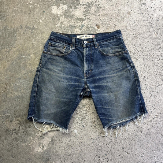 Blue Denim Cut Off Levi’s Jean Shorts | W31"