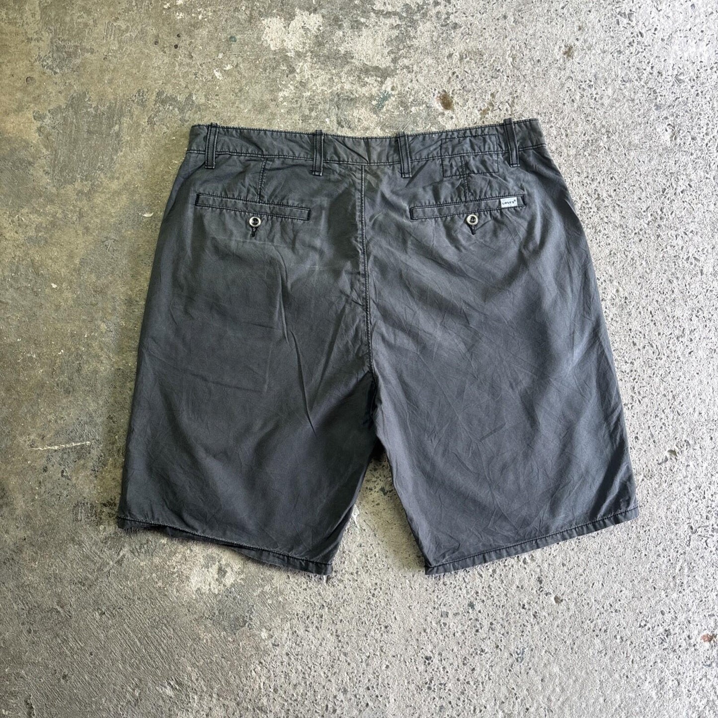 Grey Levi’s Relaxed Fit Chino Shorts | W38"