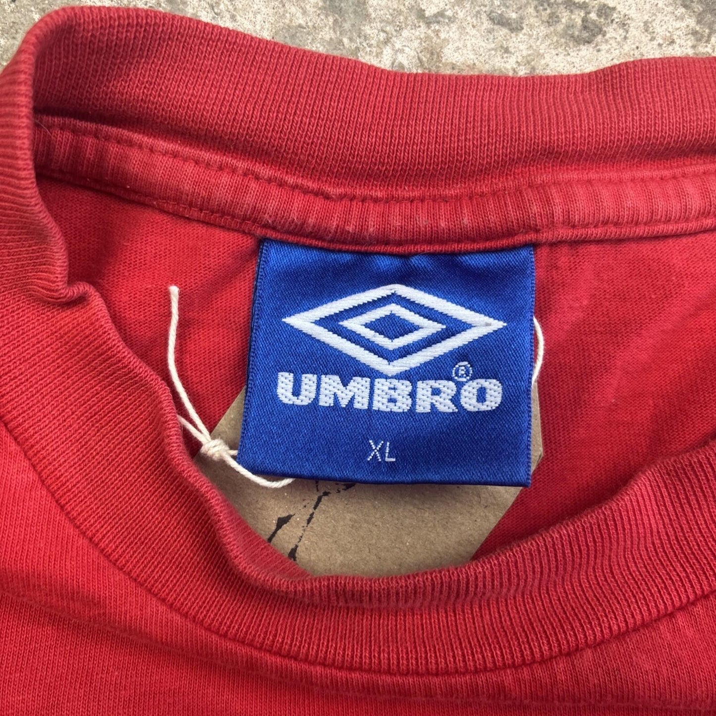 Vintage Umbro England Football 90s T-Shirt | Size: XL