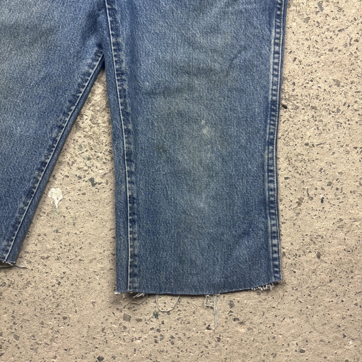 Blue Denim Wrangler Capri Women’s Jeans | W28"