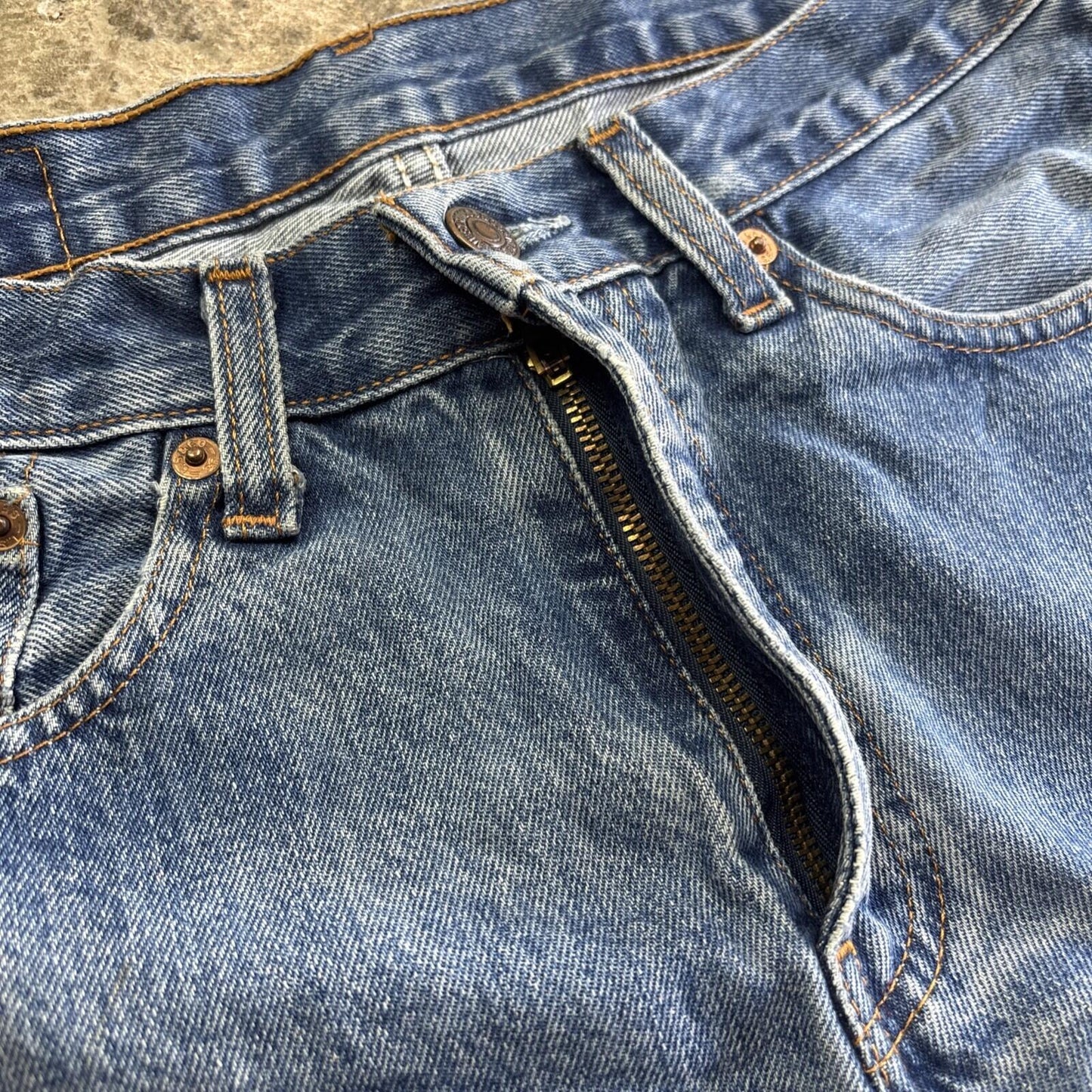 Blue Levi’s Denim Cut Off Shorts | W30"
