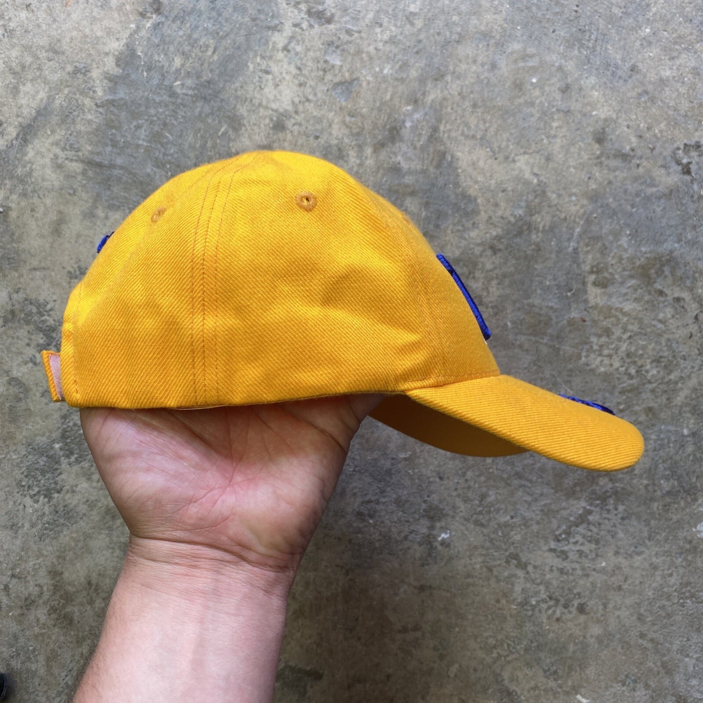 Yellow UCLA College Baseball Cap | OS