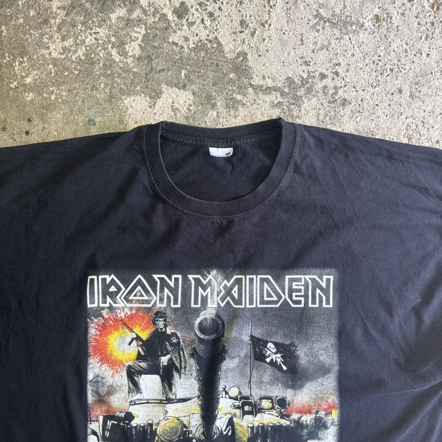 Black Iron Maiden ‘Matter Of Life & Death’ Graphic T-shirt | Size 2XL