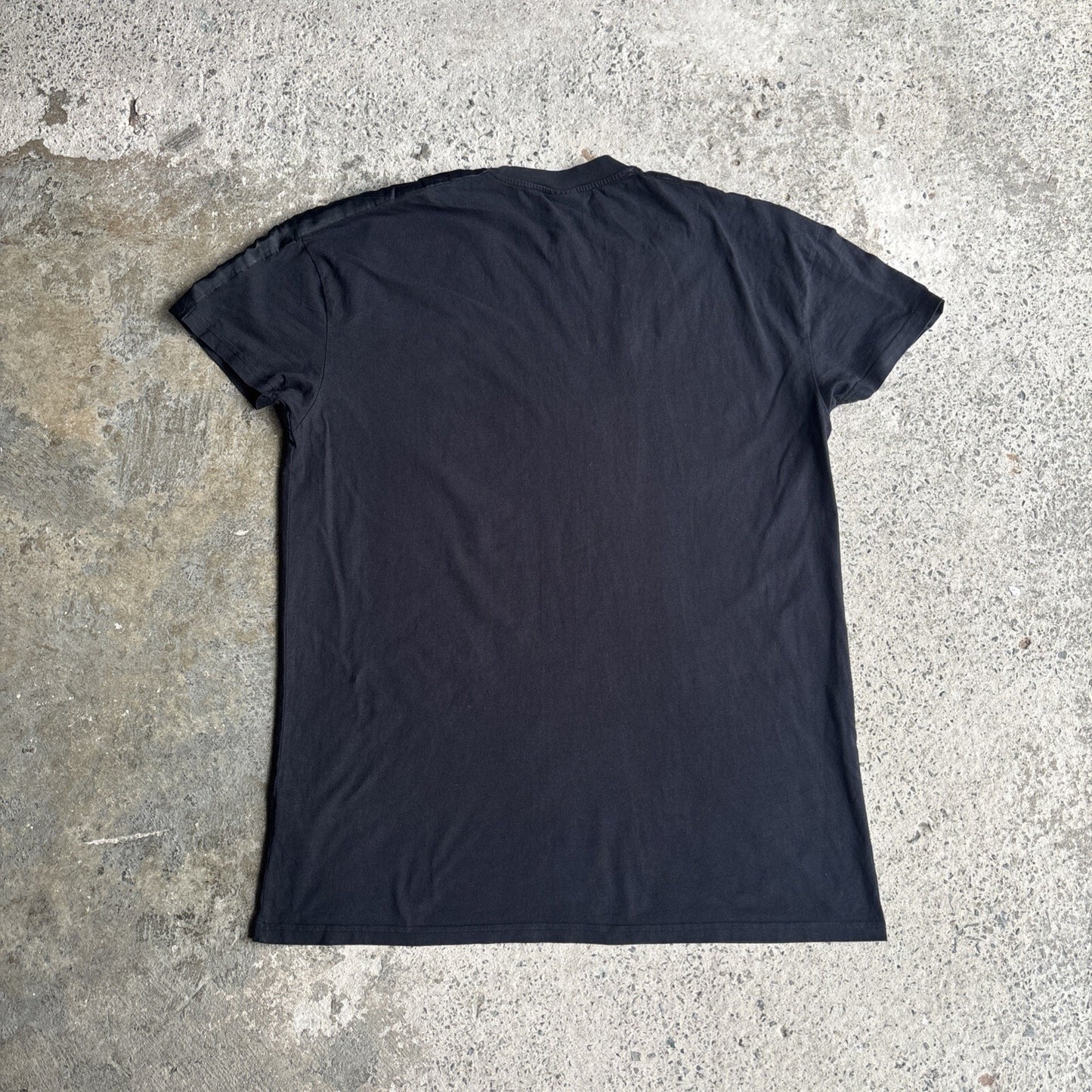 Black Umbro Logo T-Shirt With Shoulder Design | Size L