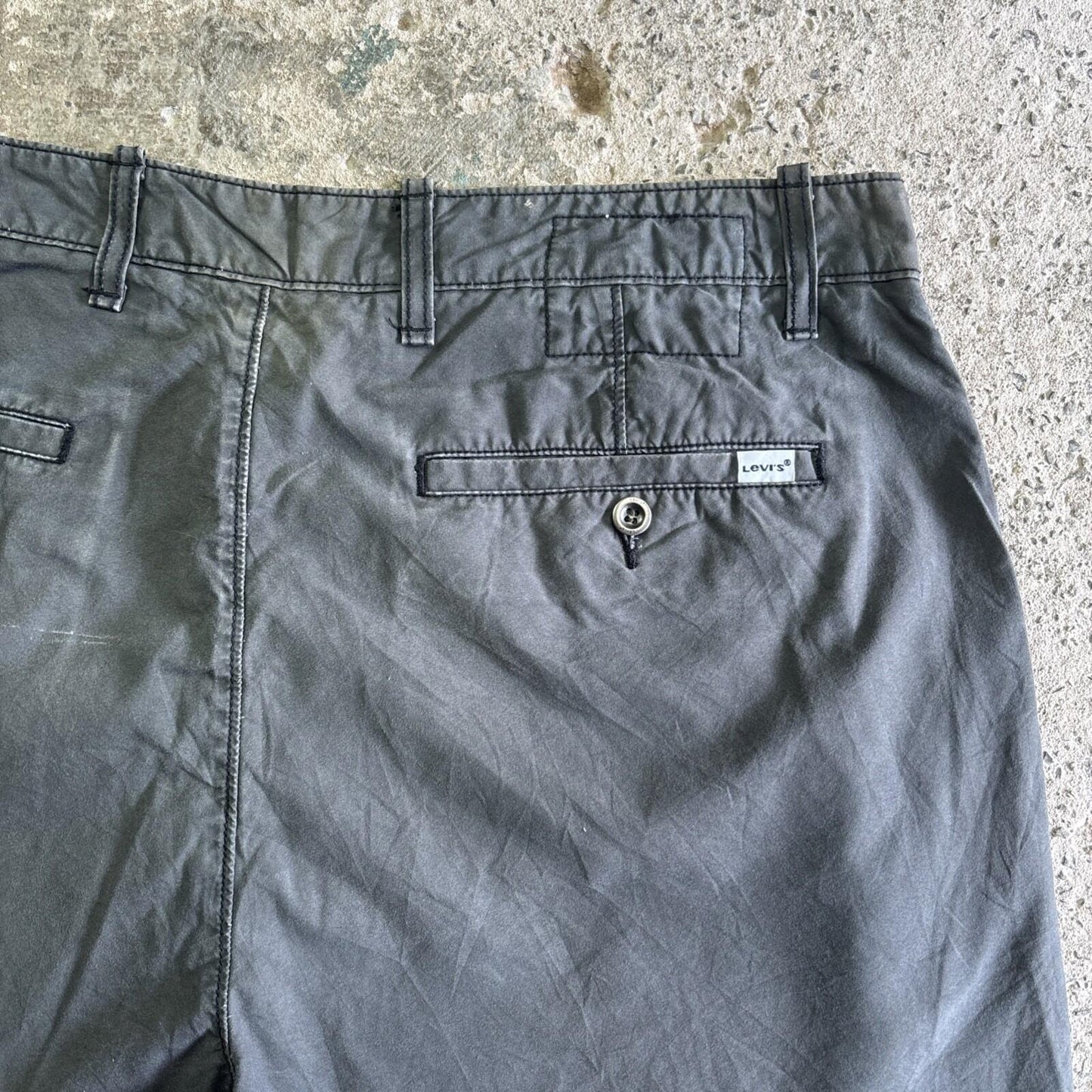 Grey Levi’s Relaxed Fit Chino Shorts | W38"