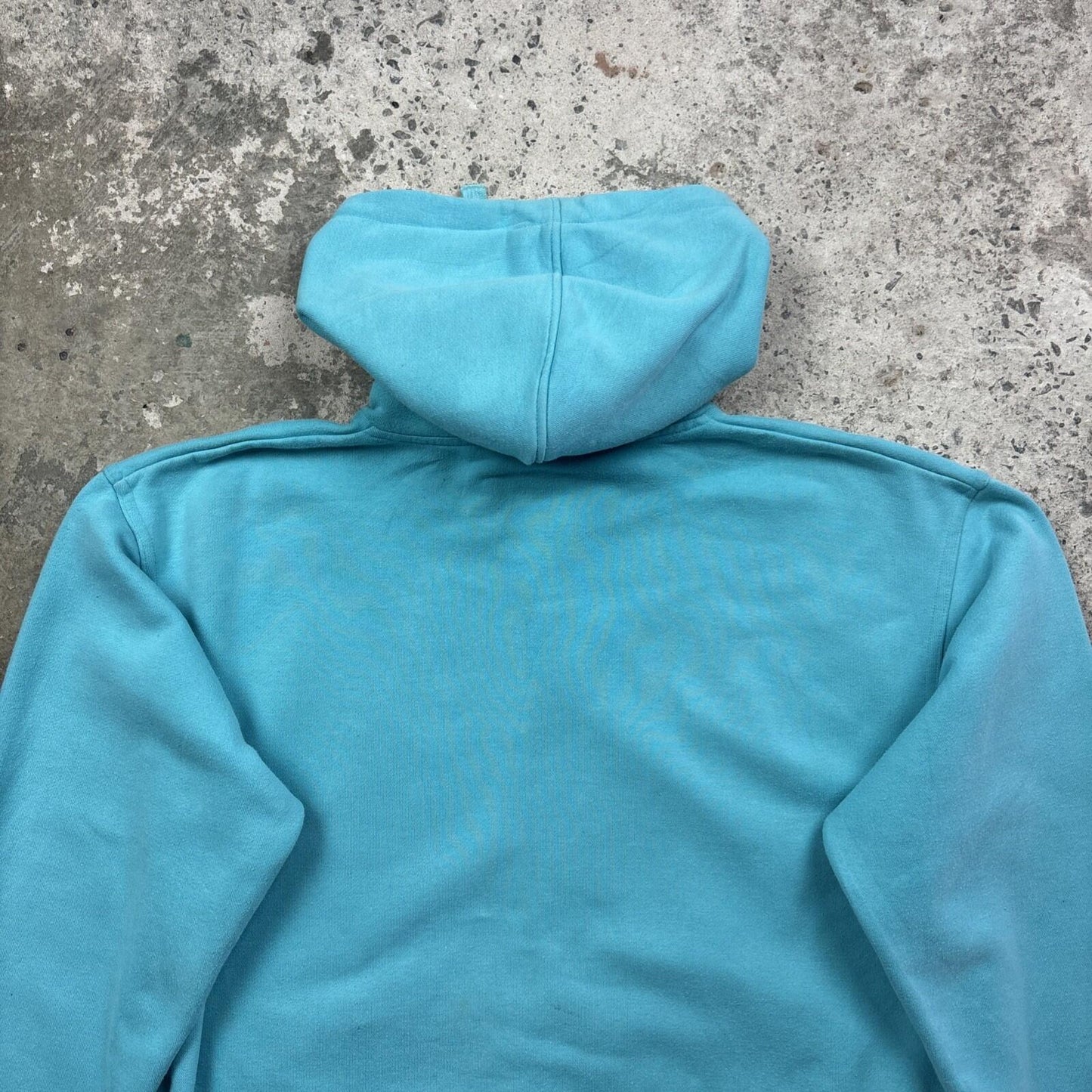 Blue Quiksilver Y2K Graphic Full Zip Hoodie | Size L