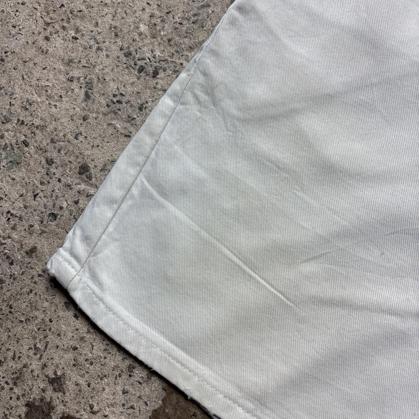 Vintage White Denim Lee Men’s Shorts | W29