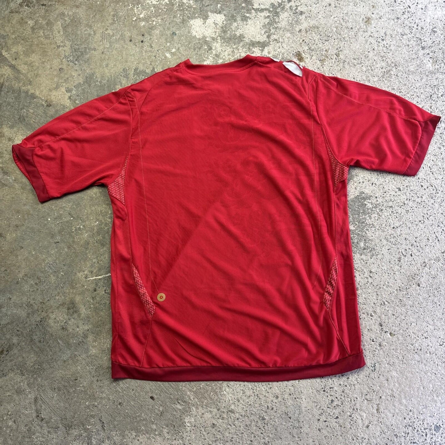 2006-08 Red Umbro England Football Men’s Shirt | XL