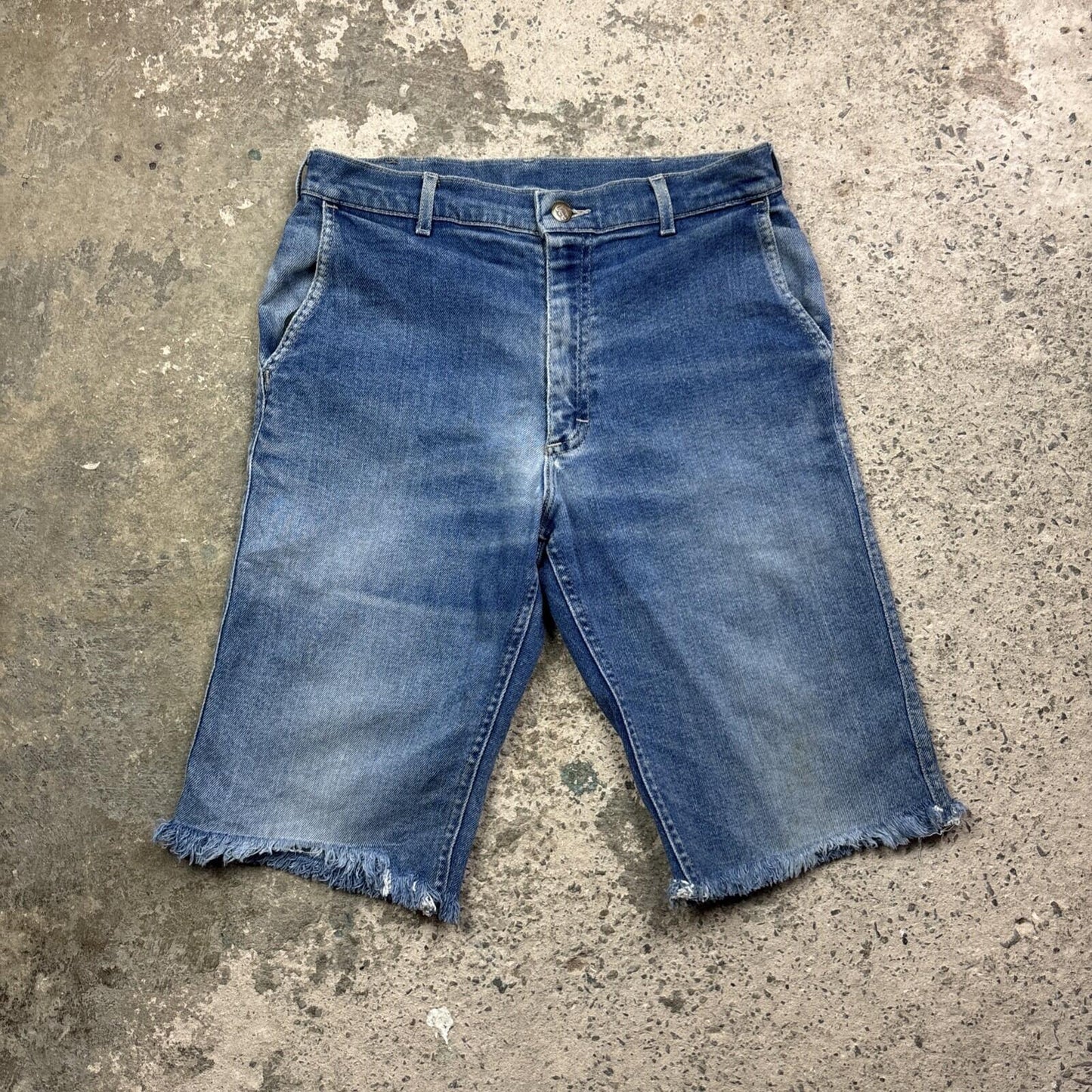 Blue Lee Cut Off Denim Jean Shorts | W30"