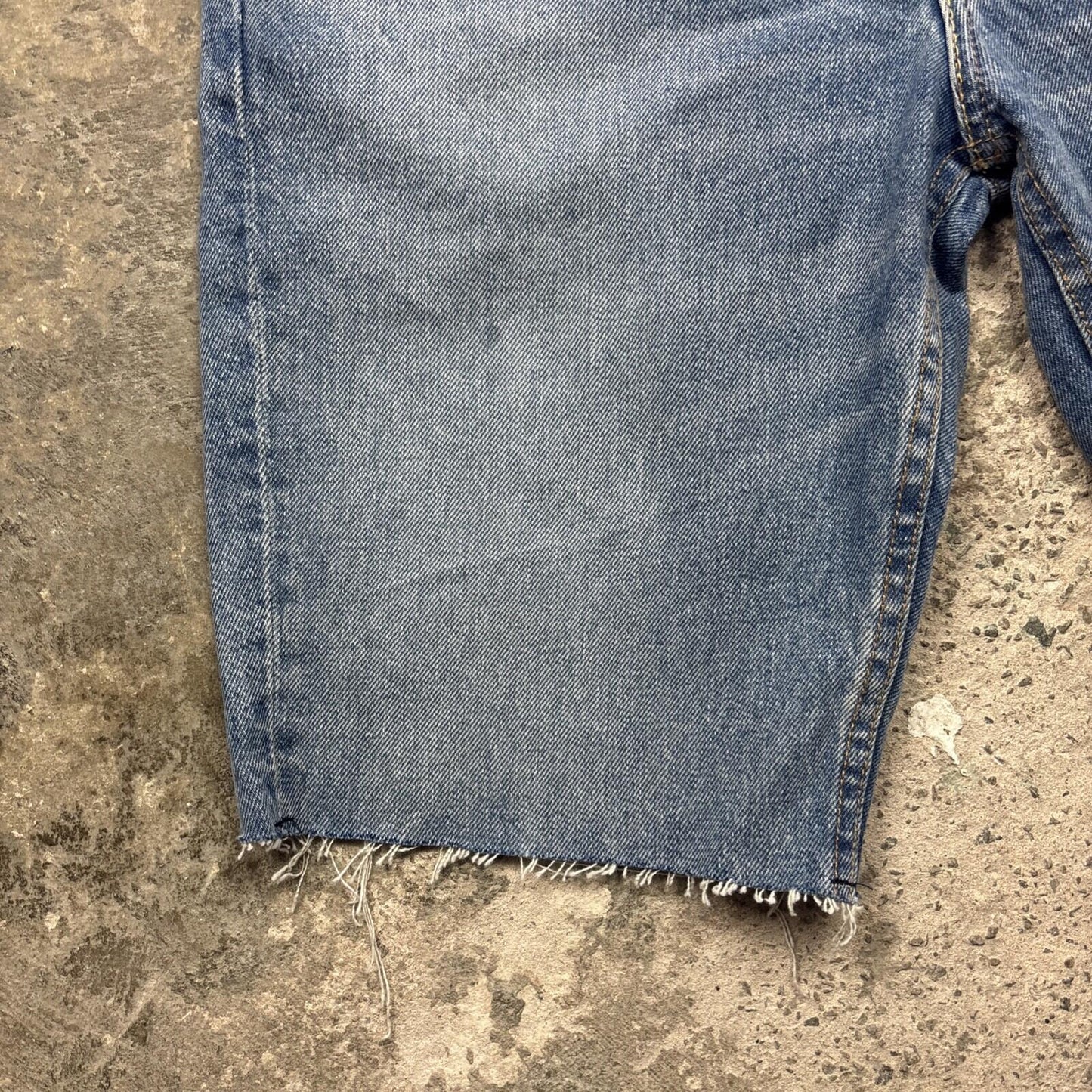 Blue Denim Levi’s 511 Cut Off Jean Shorts | W33"