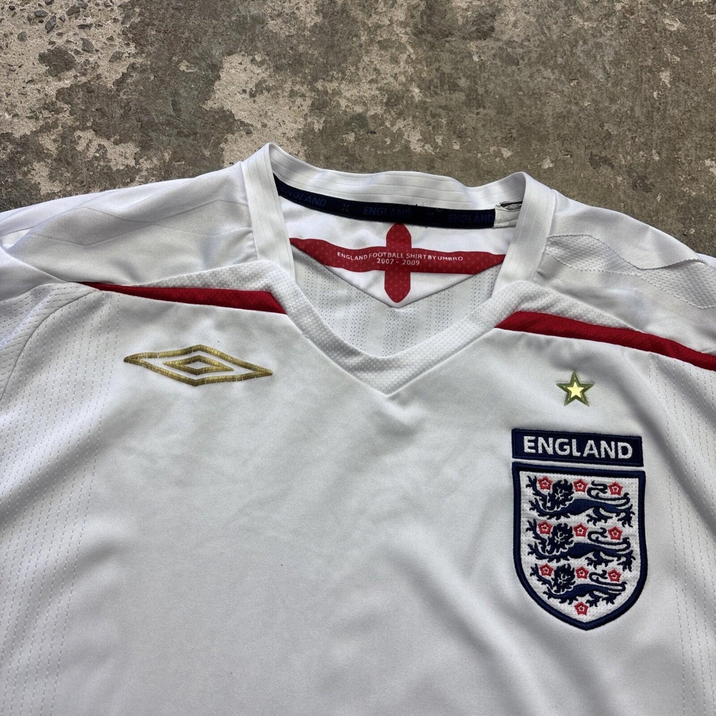 2005-07 England Home Football Shirt Men’s Size  L