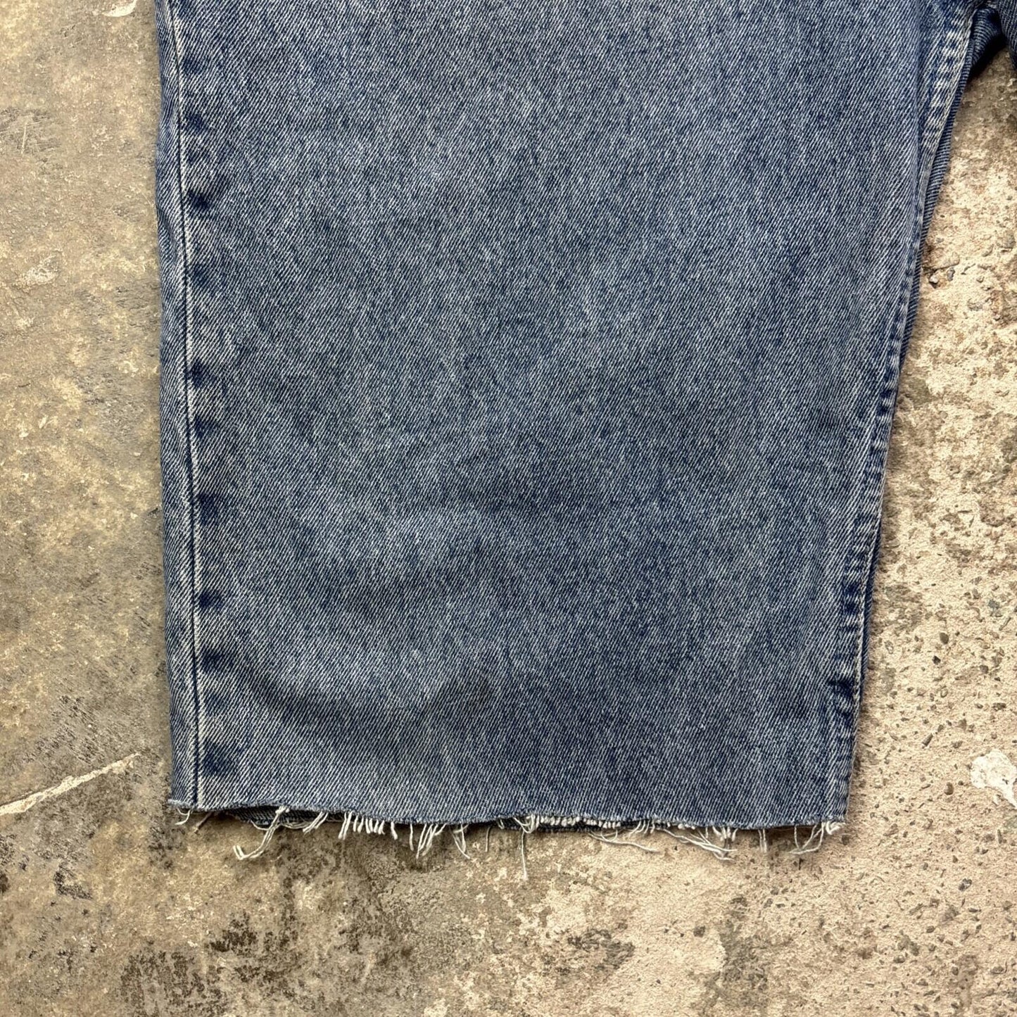 Blue Denim Levi’s 508 Cut Off Jorts | W36"