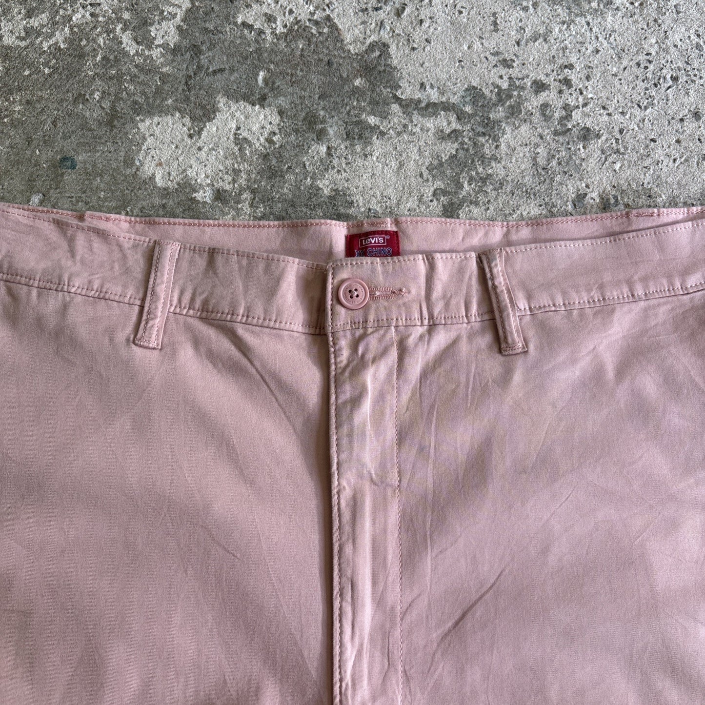 Pink Levis Cotton Chino Shorts | W44"