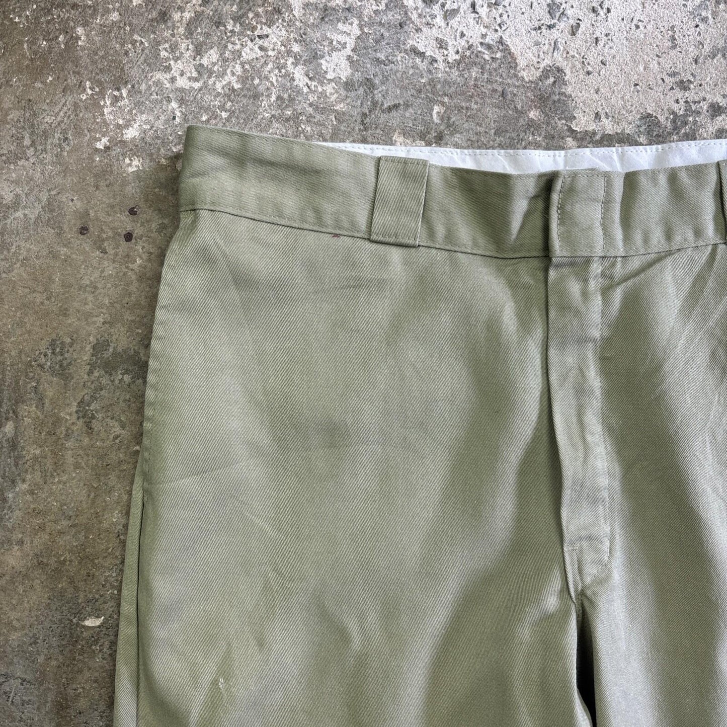 Cream Dickies 874 Original Fit Straight Pants | W36"